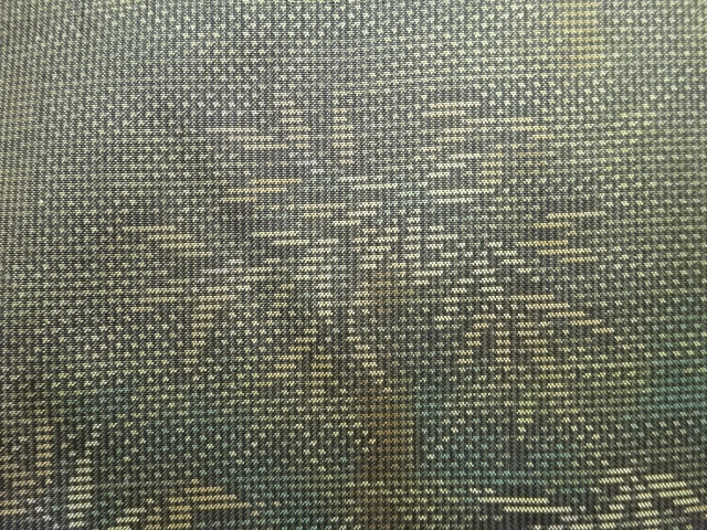 JAPANESE KIMONO / ANTIQUE KIMONO / DORO OSHIMA TSUMUGI / WOVEN BAMBOO